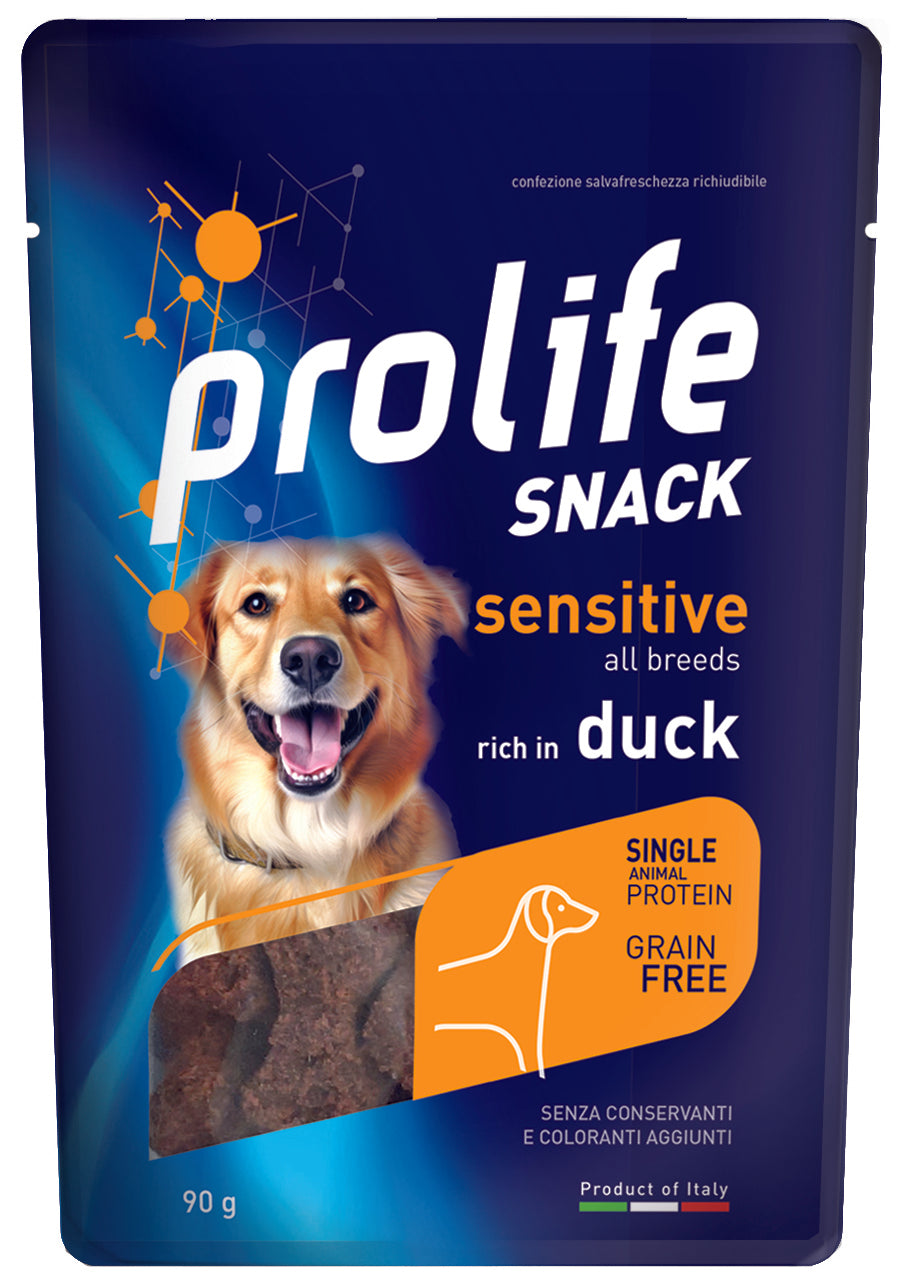 Prolife Snack Sensitive Grain Free Anatra 90g Prolife Snack Sensitive Grain Free Anatra 90g